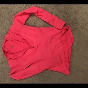 Pull over workout long sleeve